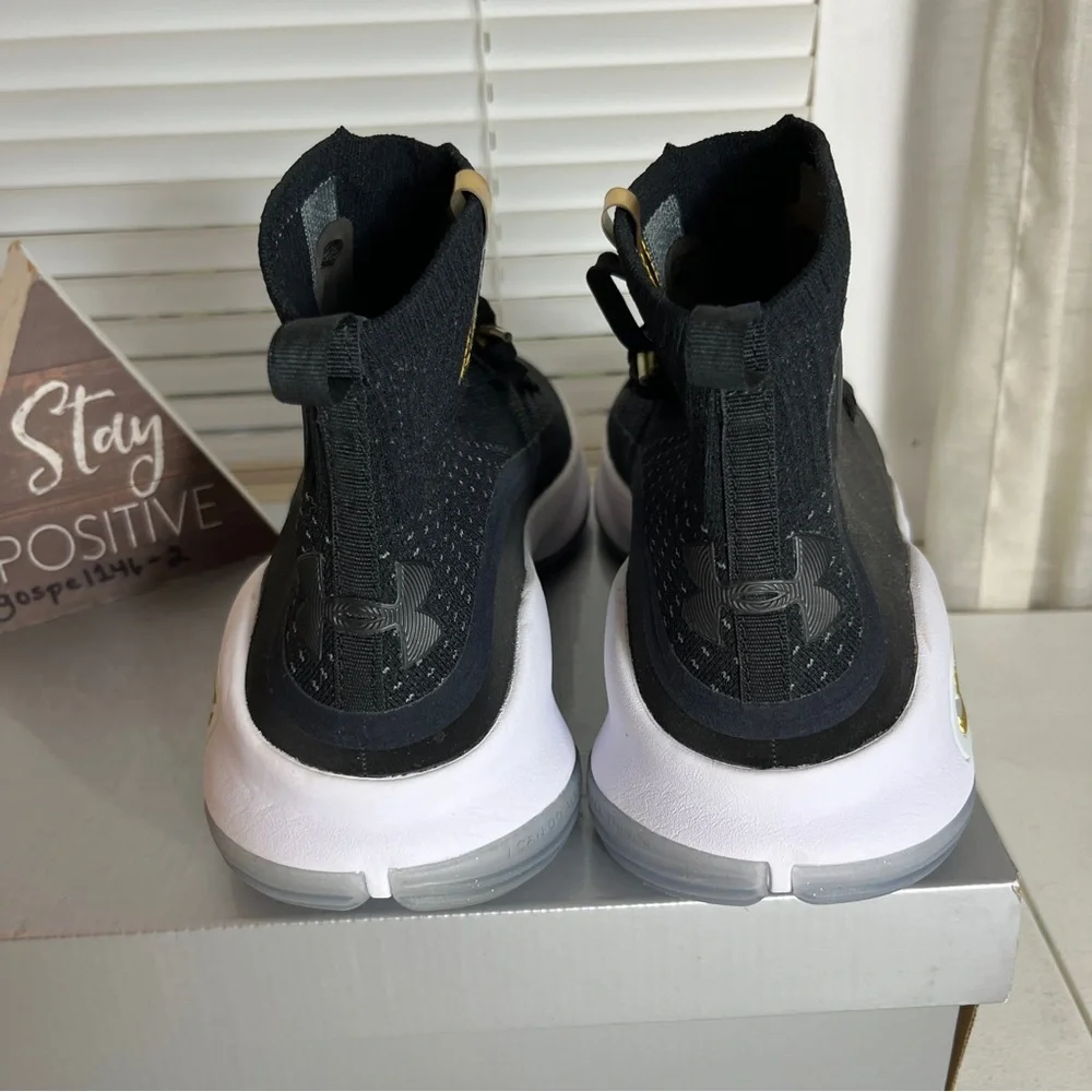 Under Armour Curry 4 “More Dimes” Basketball Shoes Men Size 10‎ 1298306-001 (c7)